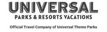 Universal Vacations logo