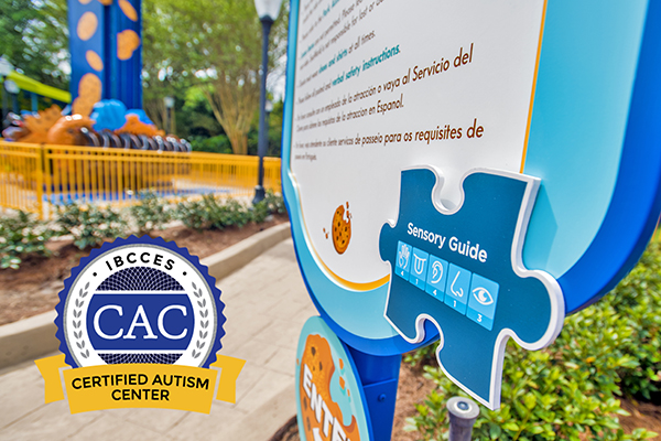 designated quiet space at SeaWorld Orlando